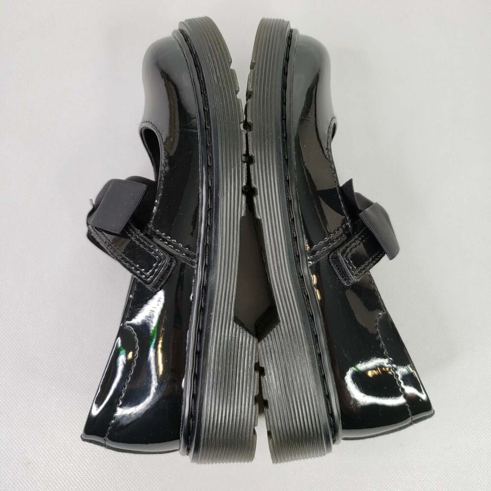 Doc Martens Marcy ll Patent Leather Bow Black Mary Jane Girls Size 1 - Picture 5 of 9